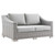 Conway 5-Piece Outdoor Patio Wicker Rattan Furniture Set EEI-5092-GRY