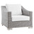 Conway 5-Piece Outdoor Patio Wicker Rattan Furniture Set EEI-5092-WHI