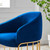 Legacy Performance Velvet Armchair EEI-5025-NAV