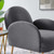 Transcend Performance Velvet Armchair EEI-5026-GRY