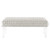 Prologue Woven Performance Velvet Ottoman EEI-5037-WHI