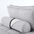 Saunter Tufted Fabric Fabric 4-Piece Sectional Sofa EEI-5208-LGR