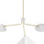 Journey 3-Light 14" Arm Pendant EEI-5297-WHI