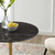 Lippa 28" Artificial Marble Dining Table EEI-5224-GLD-BLK