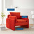 Indicate Performance Velvet Armchair EEI-5152-ORA