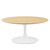 Lippa 36" Coffee Table EEI-5188-WHI-NAT