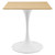 Lippa 28" Square Dining Table EEI-5164-WHI-NAT