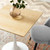 Lippa 28" Square Dining Table EEI-5164-WHI-NAT