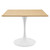 Lippa 36" Square Dining Table EEI-5166-WHI-NAT