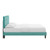 Phillipa Performance Velvet Twin Platform Bed MOD-6900-MIN