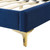 Current Performance Velvet Full Platform Bed MOD-6730-NAV