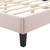 Current Performance Velvet Twin Platform Bed MOD-6729-PNK