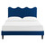 Current Performance Velvet Twin Platform Bed MOD-6729-NAV