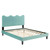 Current Performance Velvet Twin Platform Bed MOD-6729-MIN