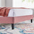 Daisy Performance Velvet Twin Platform Bed MOD-7043-DUS