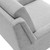 Chesapeake Fabric Armchair EEI-4631-BLK-LGR