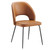 Nico Vegan Leather Dining Chair Set of 2 EEI-4674-BLK-TAN