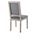 Court French Vintage Performance Velvet Dining Side Chair EEI-4662-NAT-GRY