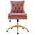 Regent Tufted Performance Velvet Office Chair EEI-4571-GLD-DUS