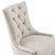 Regent Tufted Fabric Office Chair EEI-4572-BLK-BEI
