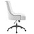 Regent Tufted Fabric Office Chair EEI-4572-BLK-WHI