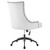 Regent Tufted Fabric Office Chair EEI-4572-BLK-WHI