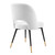 Rouse Performance Velvet Dining Side Chairs - Set of 2 EEI-4599-WHI