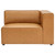 Mingle Vegan Leather Right-Arm Chair EEI-4622-TAN