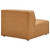Mingle Vegan Leather Armless Chair EEI-4623-TAN