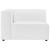 Mingle Vegan Leather 3-Piece Sectional Sofa EEI-4789-WHI