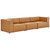 Mingle Vegan Leather 3-Piece Sectional Sofa EEI-4789-TAN