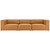Mingle Vegan Leather 3-Piece Sectional Sofa EEI-4789-TAN