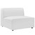 Mingle Vegan Leather Sofa and Armchair Set EEI-4791-WHI
