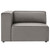 Mingle Vegan Leather 4-Piece Sectional Sofa EEI-4793-GRY