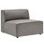 Mingle Vegan Leather 6-Piece Furniture Set EEI-4796-GRY