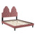 Alexandria Tufted Performance Velvet Twin Platform Bed MOD-6933-DUS