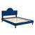 Soleil Performance Velvet Twin Bed MOD-7033-NAV