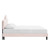 Soleil Performance Velvet Full Bed MOD-7034-PNK