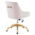 Discern Performance Velvet Office Chair EEI-5079-PNK