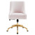 Discern Performance Velvet Office Chair EEI-5079-PNK