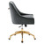 Discern Performance Velvet Office Chair EEI-5079-GRY