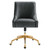 Discern Performance Velvet Office Chair EEI-5079-GRY