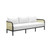 Hanalei Outdoor Patio Sofa EEI-5031-IVO-WHI