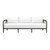 Hanalei Outdoor Patio Sofa EEI-5031-IVO-WHI