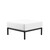 Hanalei Outdoor Patio Ottoman EEI-5029-IVO-WHI