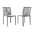 Serenity Outdoor Patio Chairs Set of 2 EEI-5032-LGR