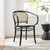 Oliana Wood Dining Armchair EEI-4647-BLK