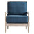 Revel Upholstered Fabric Armchair EEI-5452-NAT-NAV