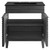 Render 30" Bathroom Vanity EEI-5418-CHA-BLK