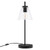 Element Glass Table Lamp EEI-5619-BLK